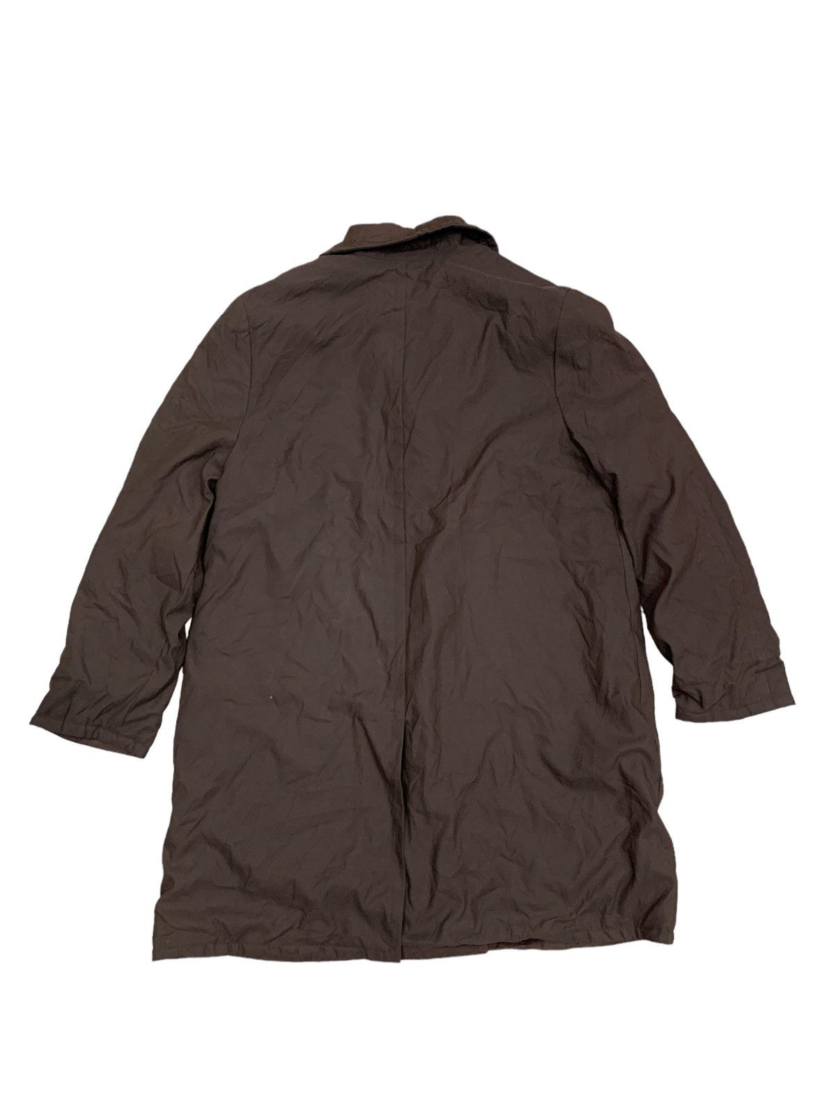 Givenchy VINTAGE GIVENCHY BOUTIQUE BROWN LONG COAT JACKET Size S / US 4 / IT 40 - 2 Thumbnail
