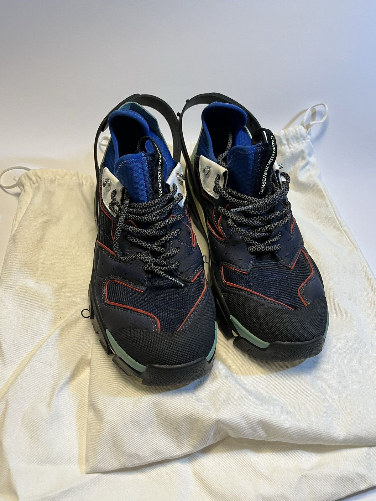 Calvin Klein 205W39NYC Calvin Klein 205W39NYC x Raf Simons Carlos 10 Grey Sneakers Size US 11 / EU 44 - 2 Thumbnail