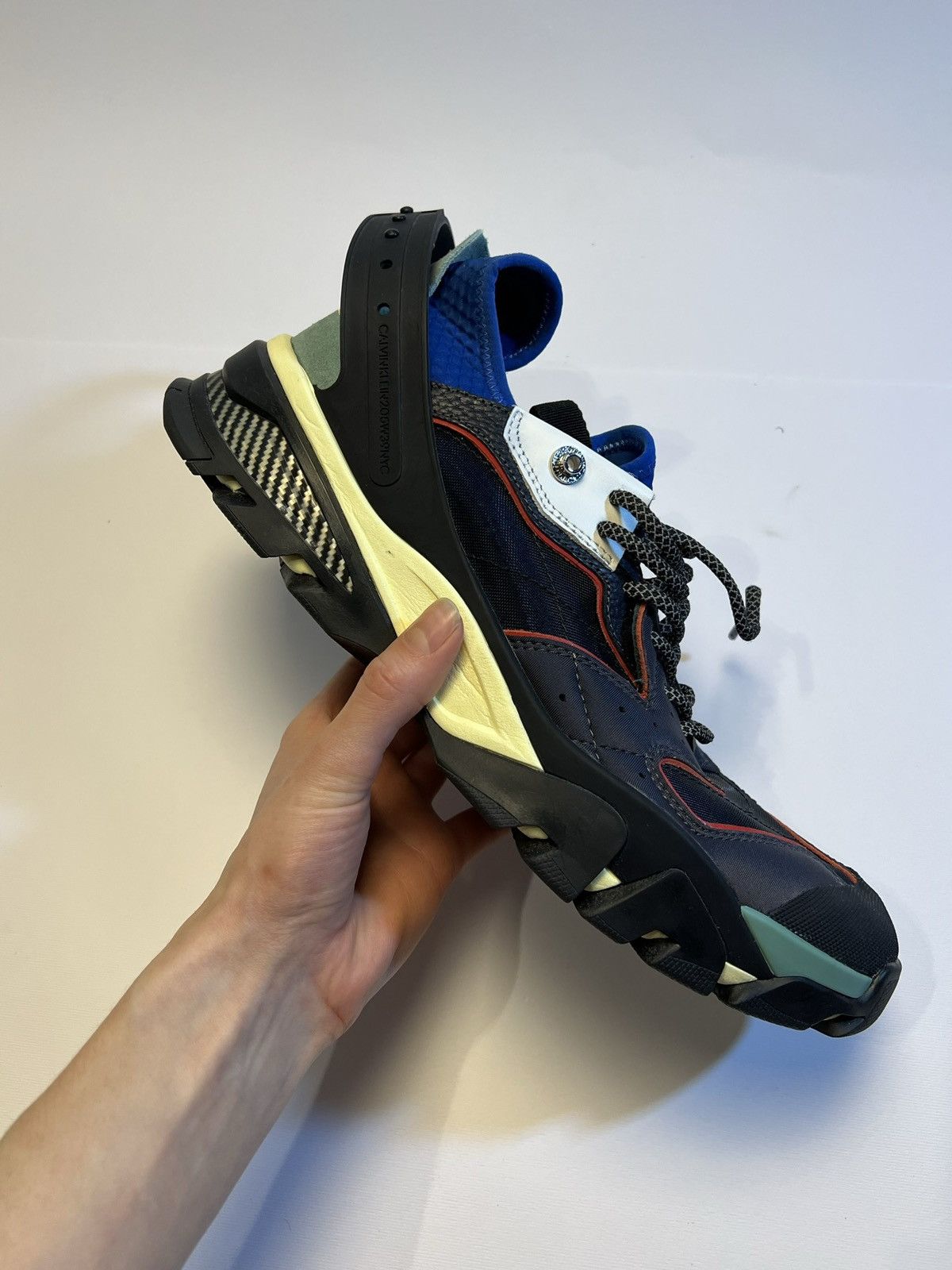Calvin Klein 205W39NYC Calvin Klein 205W39NYC x Raf Simons Carlos 10 Grey Sneakers Size US 11 / EU 44 - 6 Thumbnail