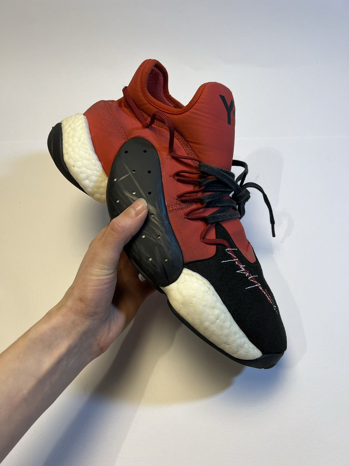 Adidas Y-3 BYW Bball Lush Red 2018 Size US 11 / EU 44 - 7 Thumbnail