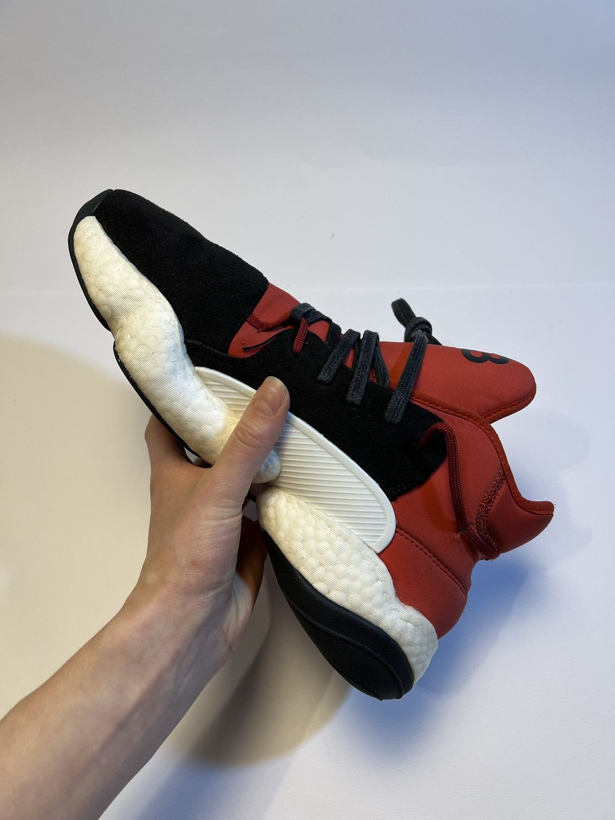 Adidas Y-3 BYW Bball Lush Red 2018 Size US 11 / EU 44 - 9 Thumbnail