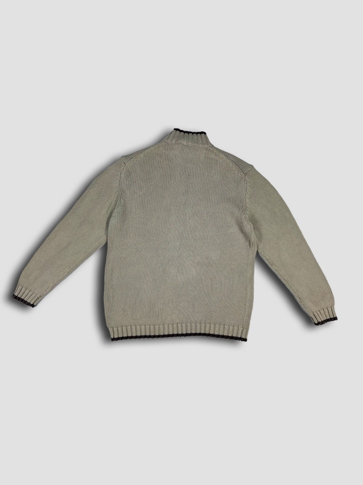 Vintage × Yves Saint Laurent Yves Saint Laurent Knitwear Full Zip Sweater 90s Size US M / EU 48-50 / 2 - 4 Thumbnail