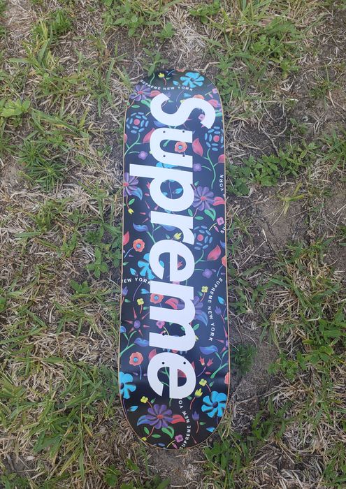 Supreme SUPREME AIRBRUSHED FLORAL SKATEBOARD DECK | Grailed