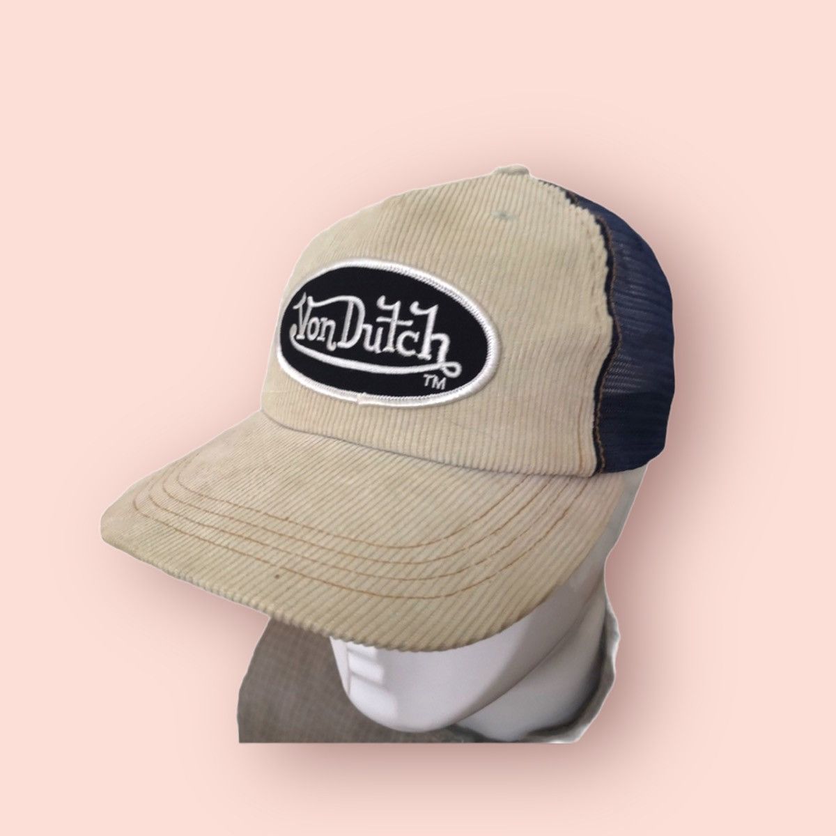 Von Dutch VINTAGE VON DUTCH CORDUROY TRUCKER SNAPBACK Size ONE SIZE - 1 Thumbnail