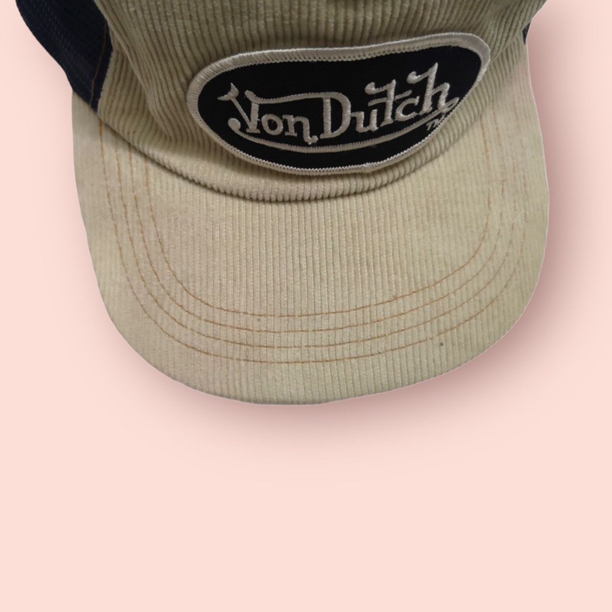 Von Dutch VINTAGE VON DUTCH CORDUROY TRUCKER SNAPBACK Size ONE SIZE - 3 Thumbnail