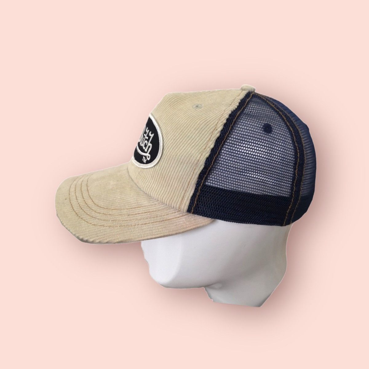 Von Dutch VINTAGE VON DUTCH CORDUROY TRUCKER SNAPBACK Size ONE SIZE - 5 Thumbnail