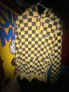 Supreme checkered hoodie sale