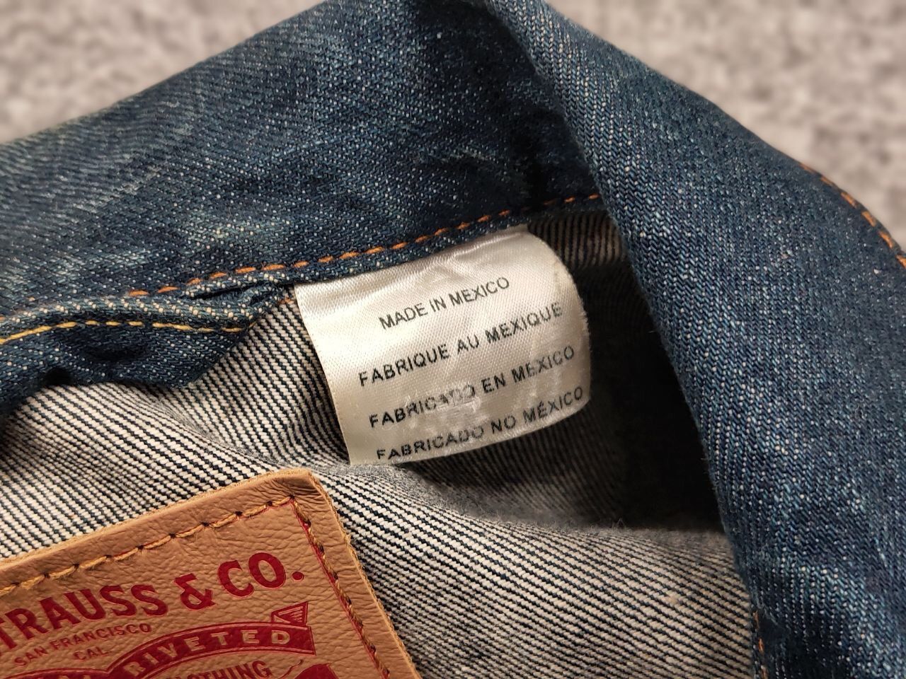 Levi's Vintgae Levis Dark Wash Denim Trucker Jean Jacket Button Up Size US M / EU 48-50 / 2 - 19 Thumbnail