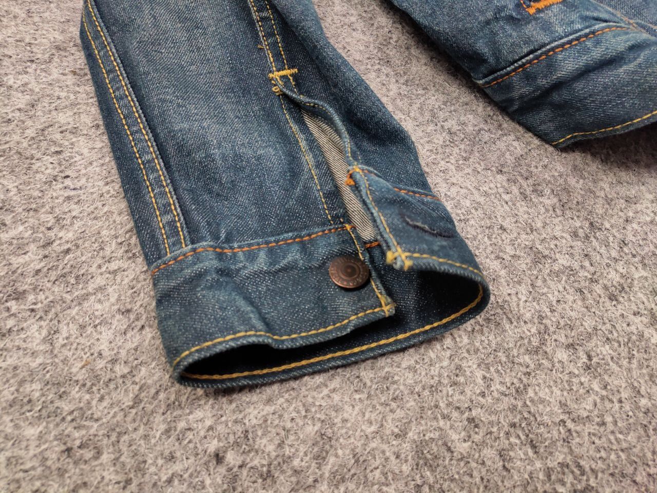 Levi's Vintgae Levis Dark Wash Denim Trucker Jean Jacket Button Up Size US M / EU 48-50 / 2 - 16 Thumbnail