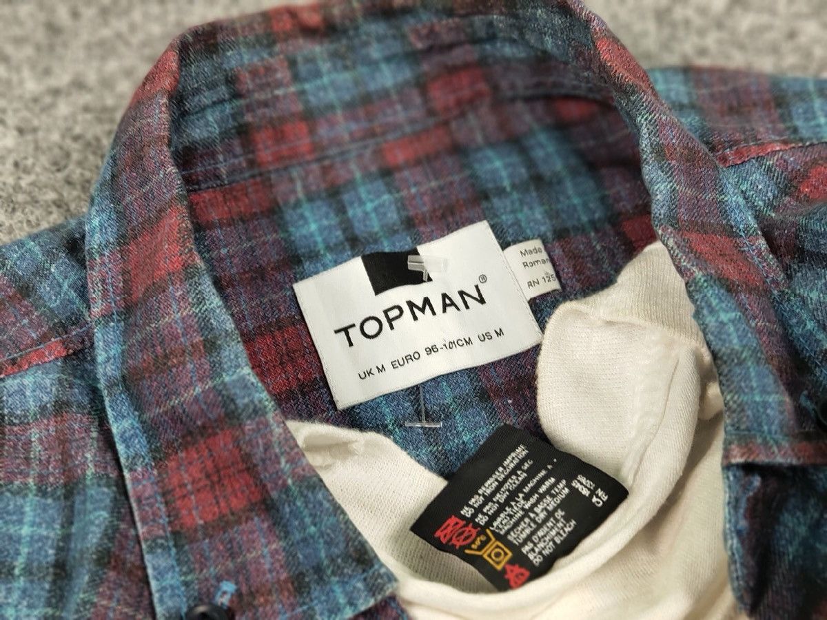 Flannel Vintage Flannel Shirt Travis Scott Style Size US M / EU 48-50 / 2 - 12 Thumbnail