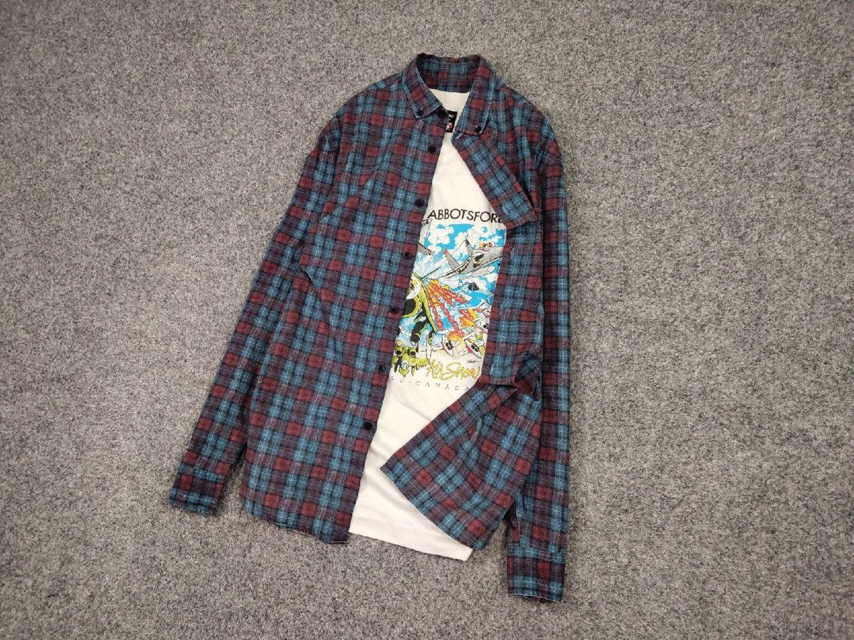 Flannel Vintage Flannel Shirt Travis Scott Style Size US M / EU 48-50 / 2 - 7 Thumbnail