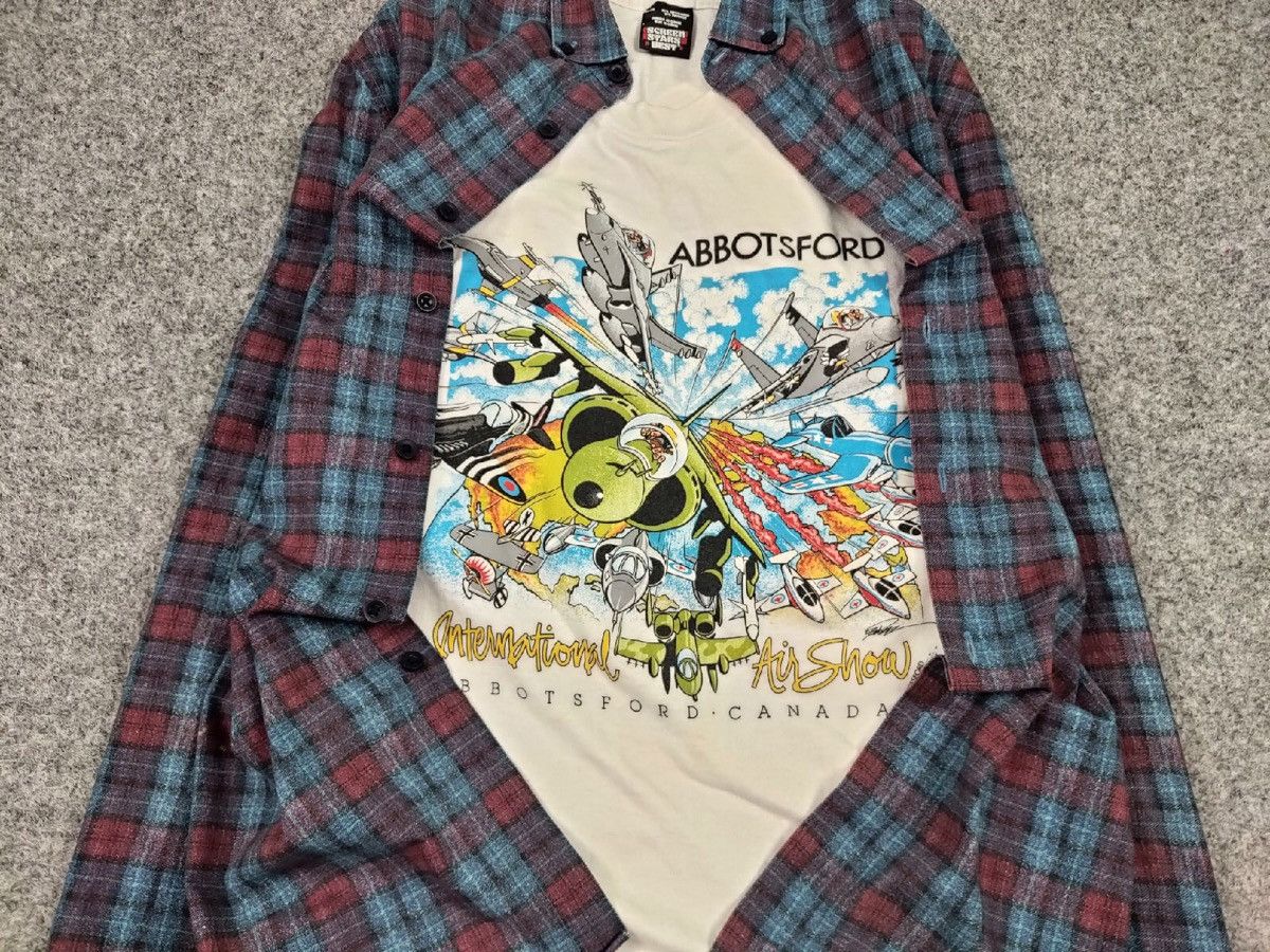 Flannel Vintage Flannel Shirt Travis Scott Style Size US M / EU 48-50 / 2 - 6 Thumbnail