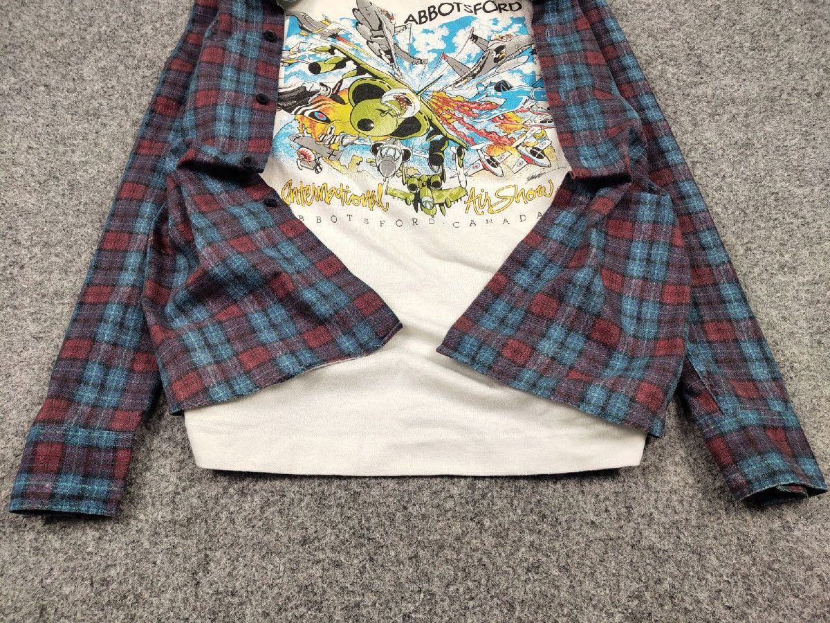 Flannel Vintage Flannel Shirt Travis Scott Style Size US M / EU 48-50 / 2 - 5 Thumbnail