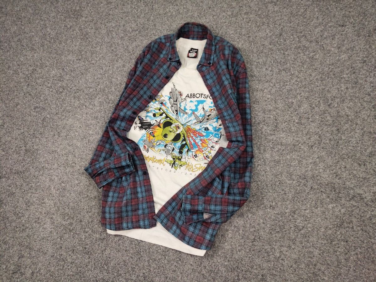 Flannel Vintage Flannel Shirt Travis Scott Style Size US M / EU 48-50 / 2 - 9 Thumbnail