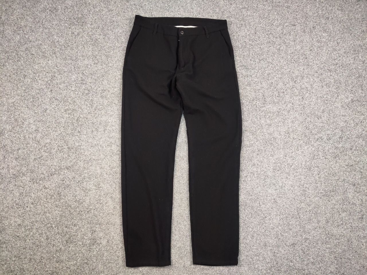 Carhartt Carhartt Wip Nevada Chino Black Wool Pants Patch Logo Size US 34 / EU 50 - 12 Thumbnail