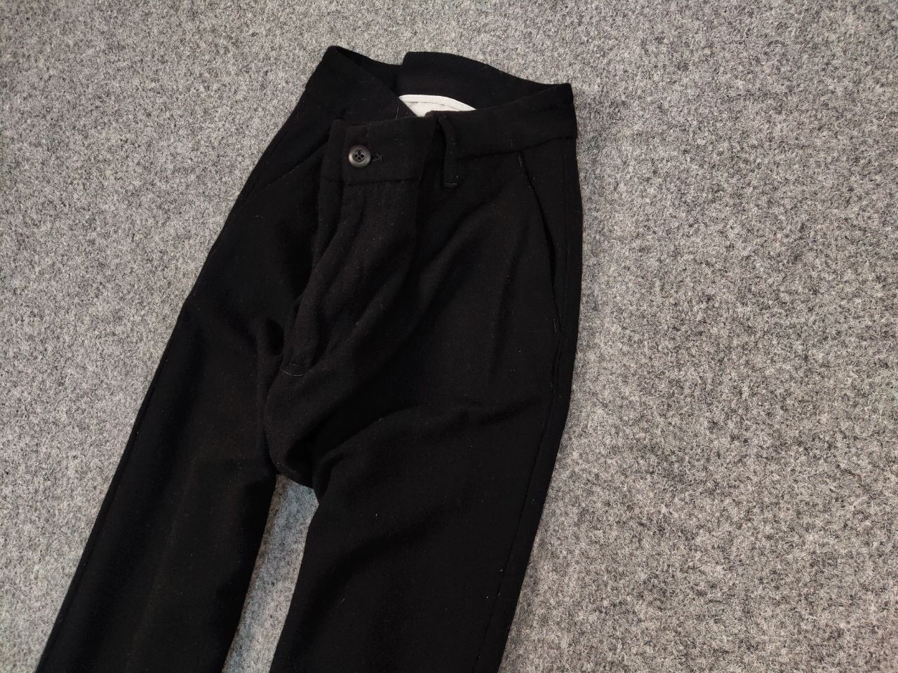 Carhartt Carhartt Wip Nevada Chino Black Wool Pants Patch Logo Size US 34 / EU 50 - 4 Thumbnail