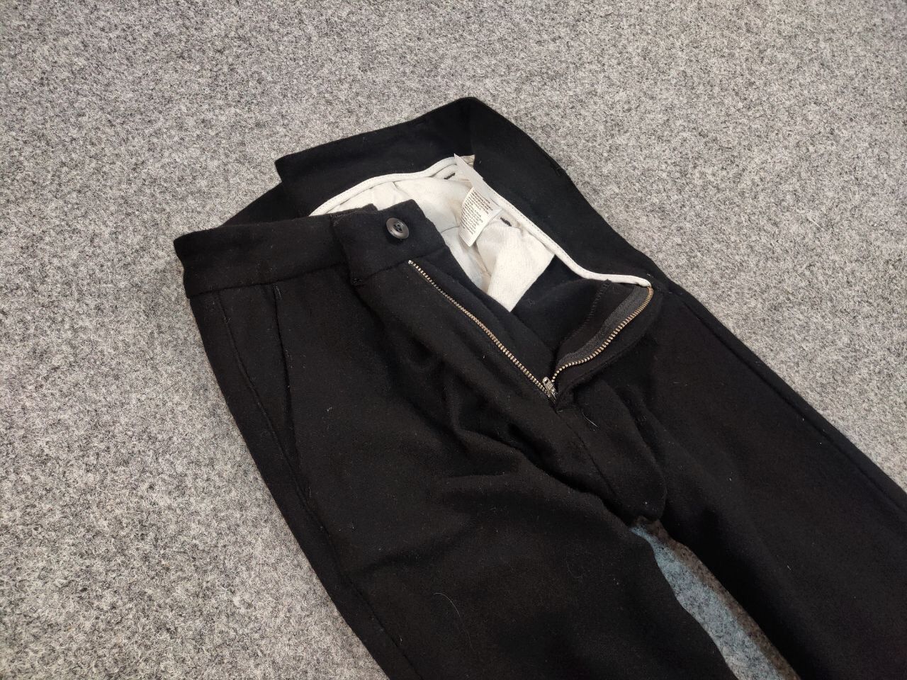 Carhartt Carhartt Wip Nevada Chino Black Wool Pants Patch Logo Size US 34 / EU 50 - 10 Thumbnail