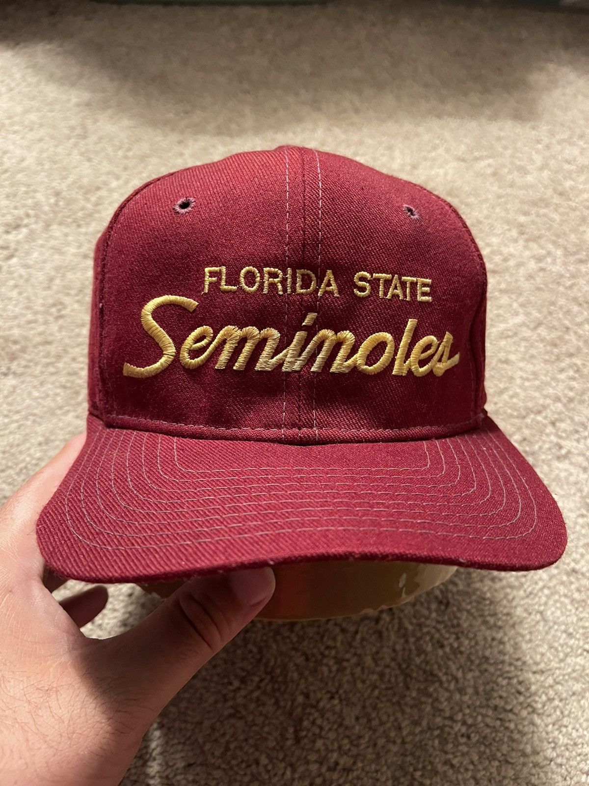 Florida State Seminoles Sports Specialties Script Snapback