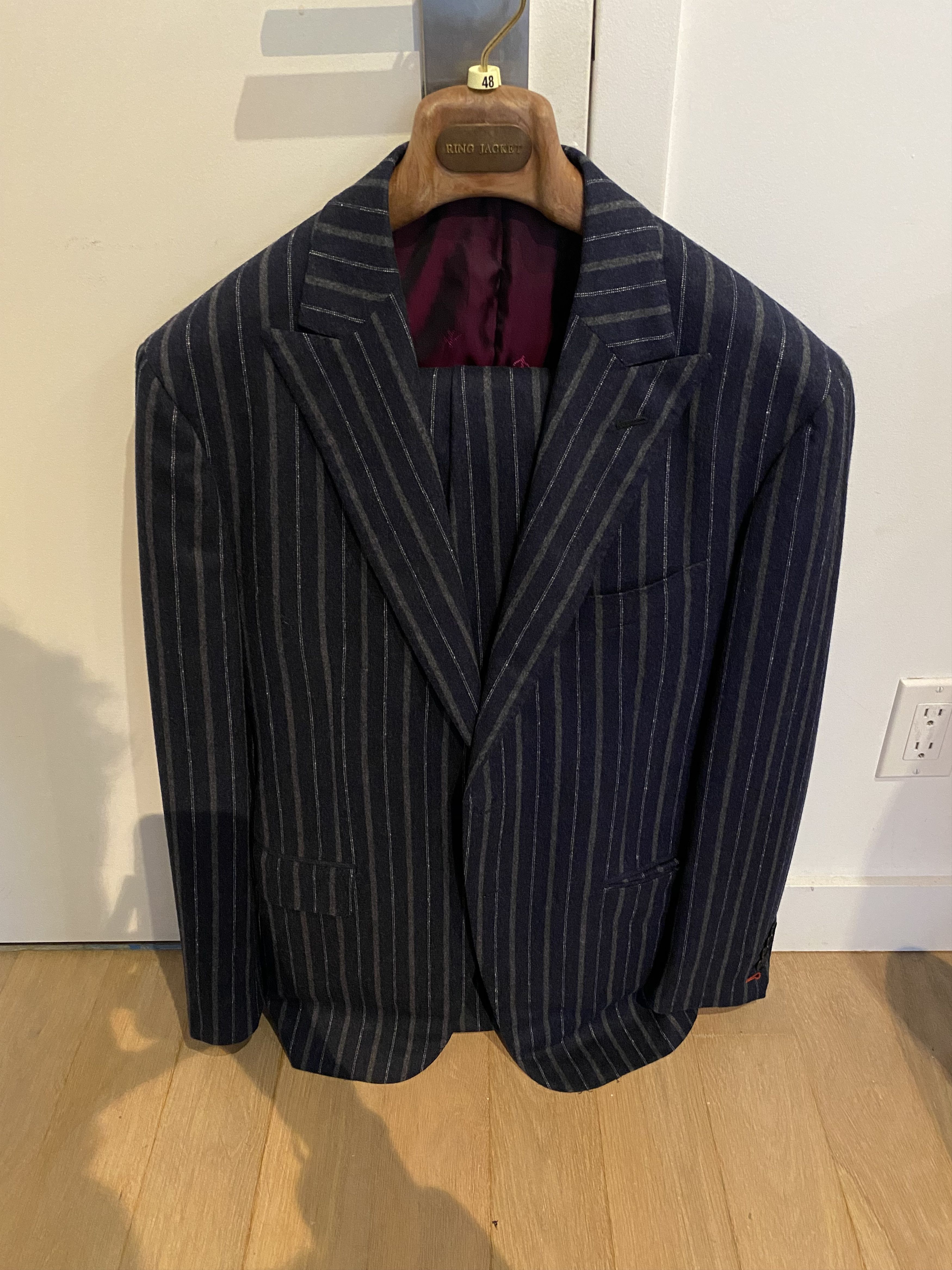 Isaac Sunsuit **Sage Stripe
