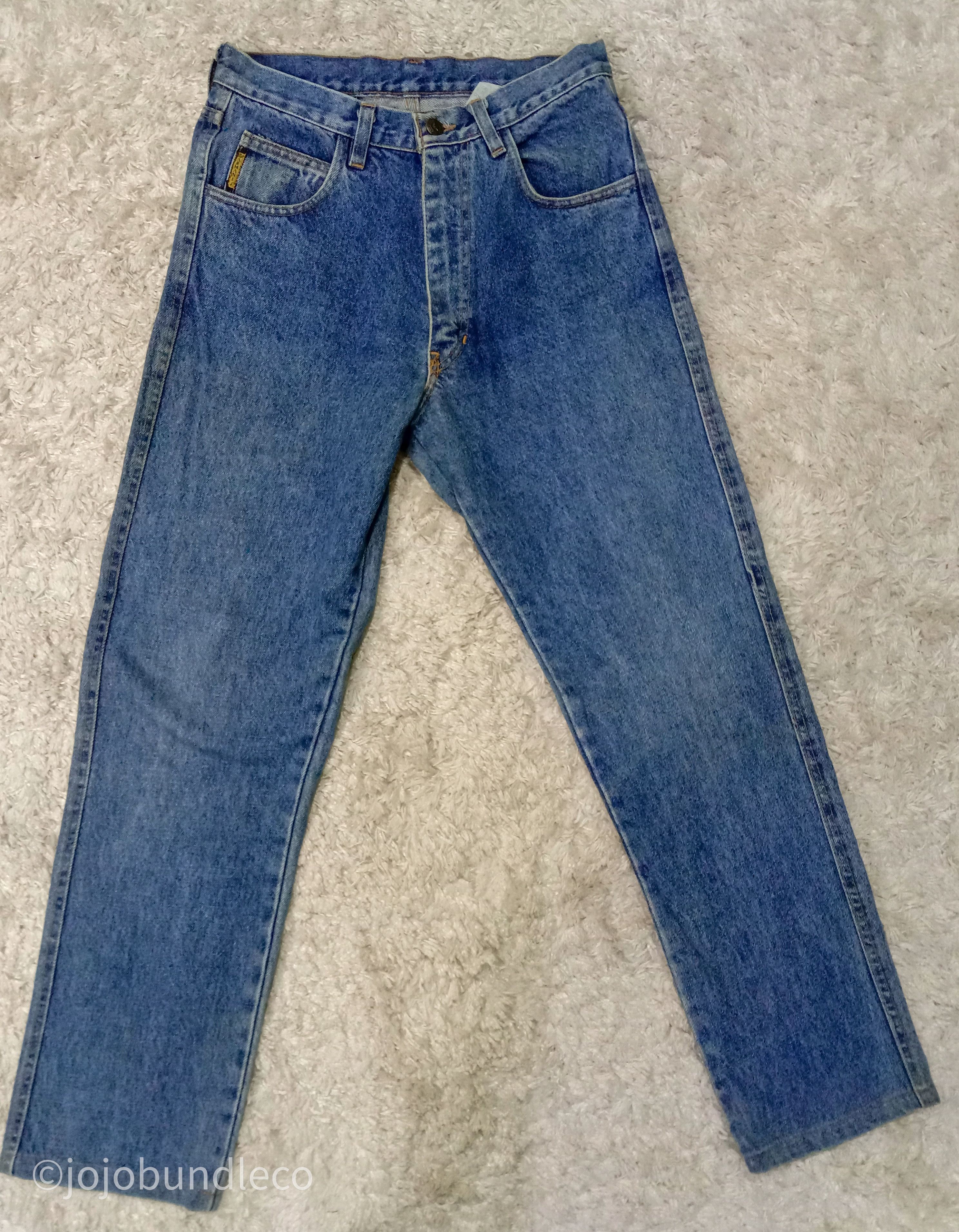 Giorgio Armani VTG Giorgio Armani blue denim Size US 30 / EU 46 - 1 Thumbnail