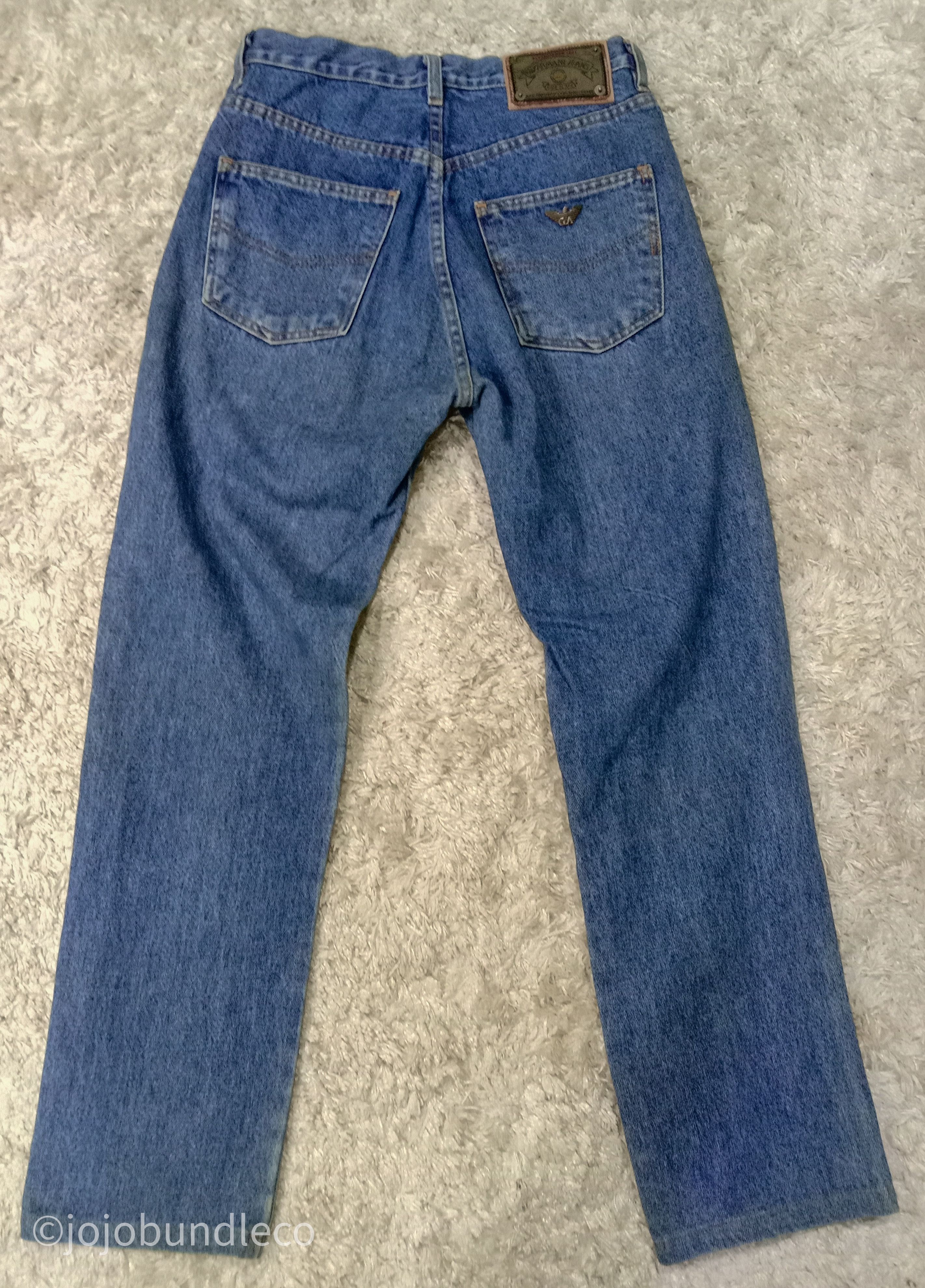 Giorgio Armani VTG Giorgio Armani blue denim Size US 30 / EU 46 - 2 Thumbnail