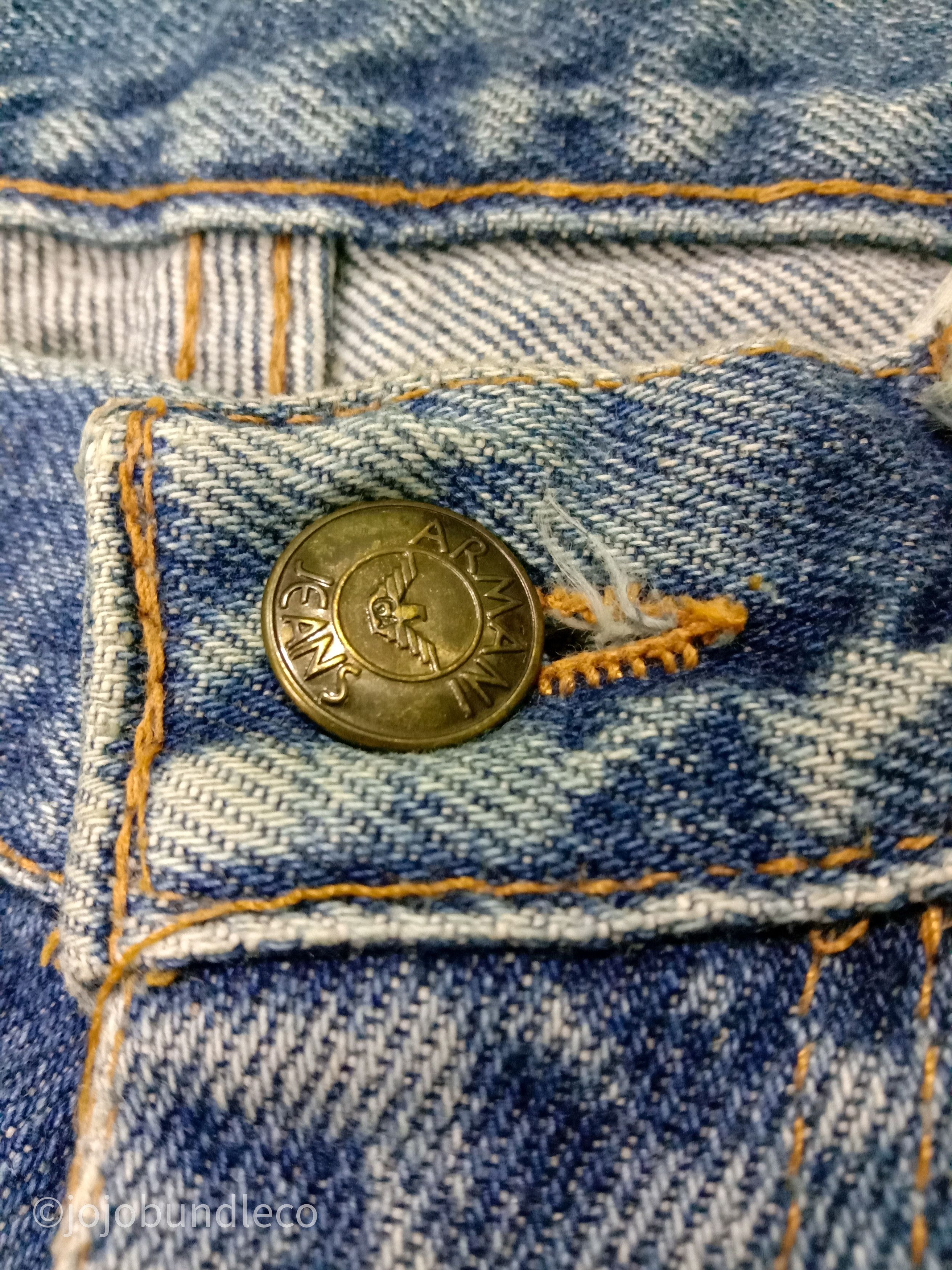 Giorgio Armani VTG Giorgio Armani blue denim Size US 30 / EU 46 - 3 Thumbnail