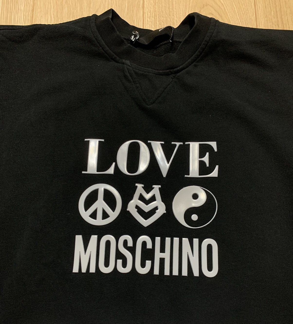 Moschino Love Moschino Big Logo Sweatshirt Size M Size US M / EU 48-50 / 2 - 4 Thumbnail