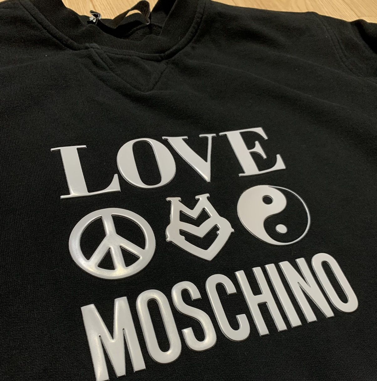 Moschino Love Moschino Big Logo Sweatshirt Size M Size US M / EU 48-50 / 2 - 5 Thumbnail