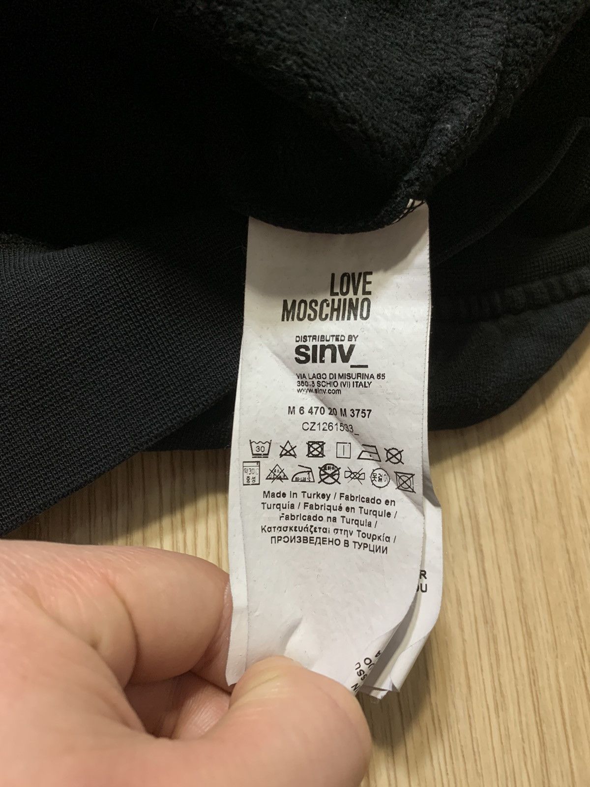 Moschino Love Moschino Big Logo Sweatshirt Size M Size US M / EU 48-50 / 2 - 9 Thumbnail