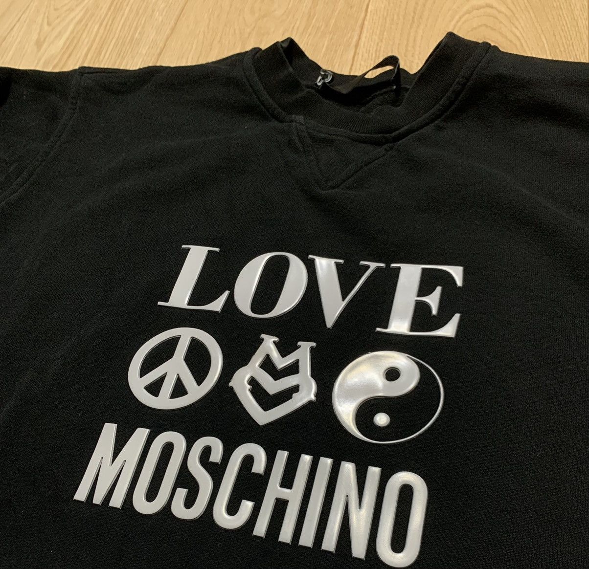 Moschino Love Moschino Big Logo Sweatshirt Size M Size US M / EU 48-50 / 2 - 6 Thumbnail