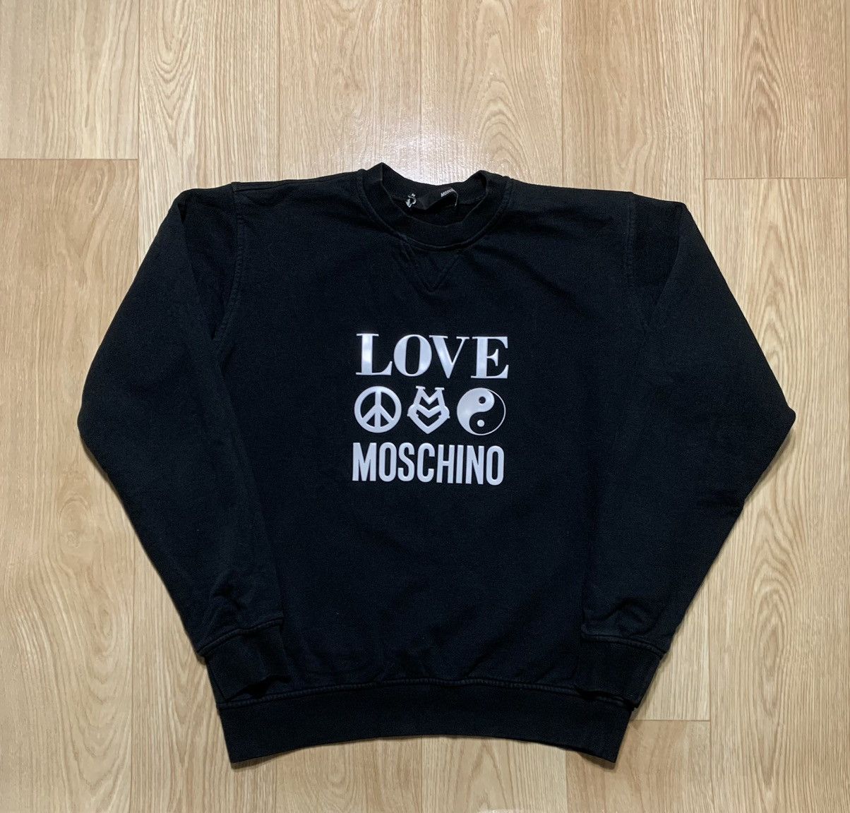 Moschino Love Moschino Big Logo Sweatshirt Size M Size US M / EU 48-50 / 2 - 1 Thumbnail