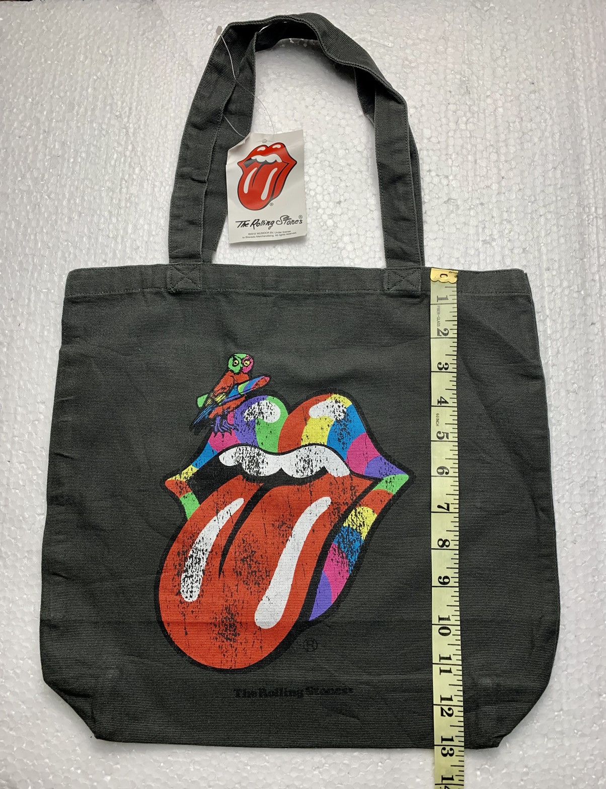 The Rolling Stones Rolling stone tote bag under licence merchandise 2012 Size ONE SIZE - 3 Thumbnail