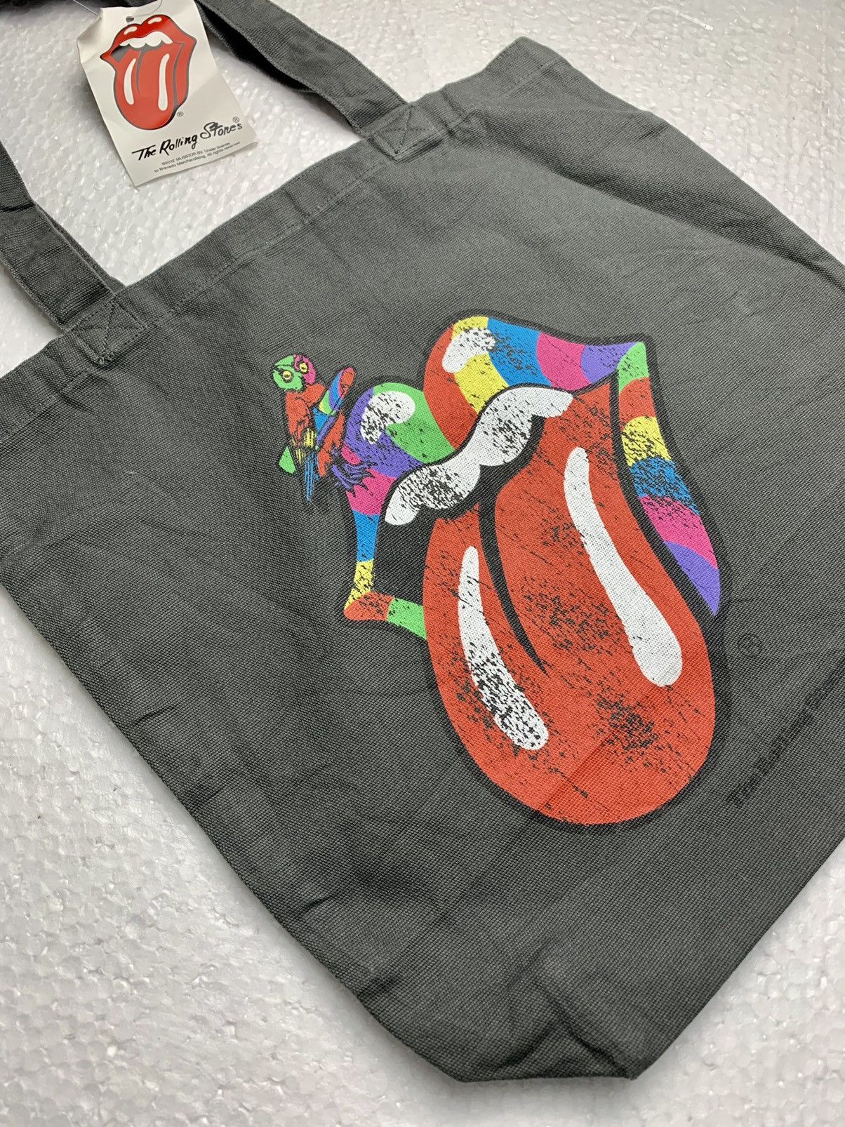 The Rolling Stones Rolling stone tote bag under licence merchandise 2012 Size ONE SIZE - 6 Thumbnail