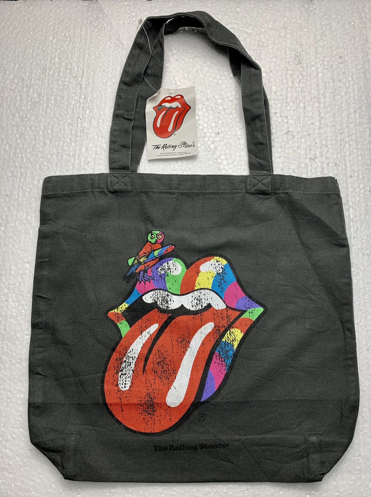 The Rolling Stones Rolling stone tote bag under licence merchandise 2012 Size ONE SIZE - 1 Thumbnail