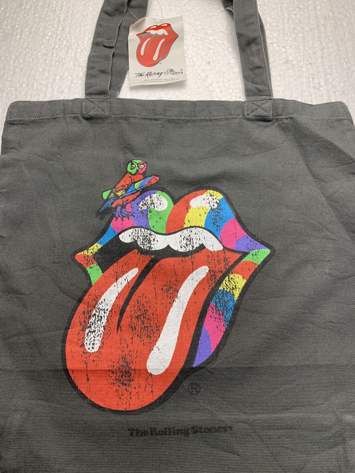 The Rolling Stones Rolling stone tote bag under licence merchandise 2012 Size ONE SIZE - 5 Thumbnail