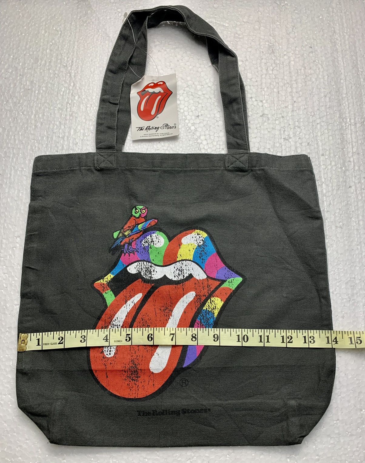 The Rolling Stones Rolling stone tote bag under licence merchandise 2012 Size ONE SIZE - 2 Thumbnail