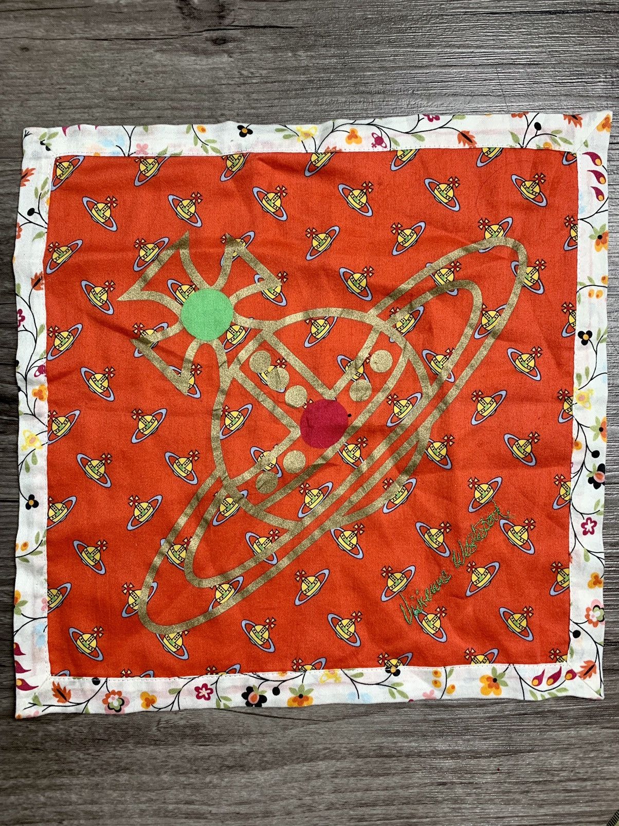 Vintage Vivienne Westwood Small Handkerchief Pocketsquares Size ONE SIZE - 5 Thumbnail