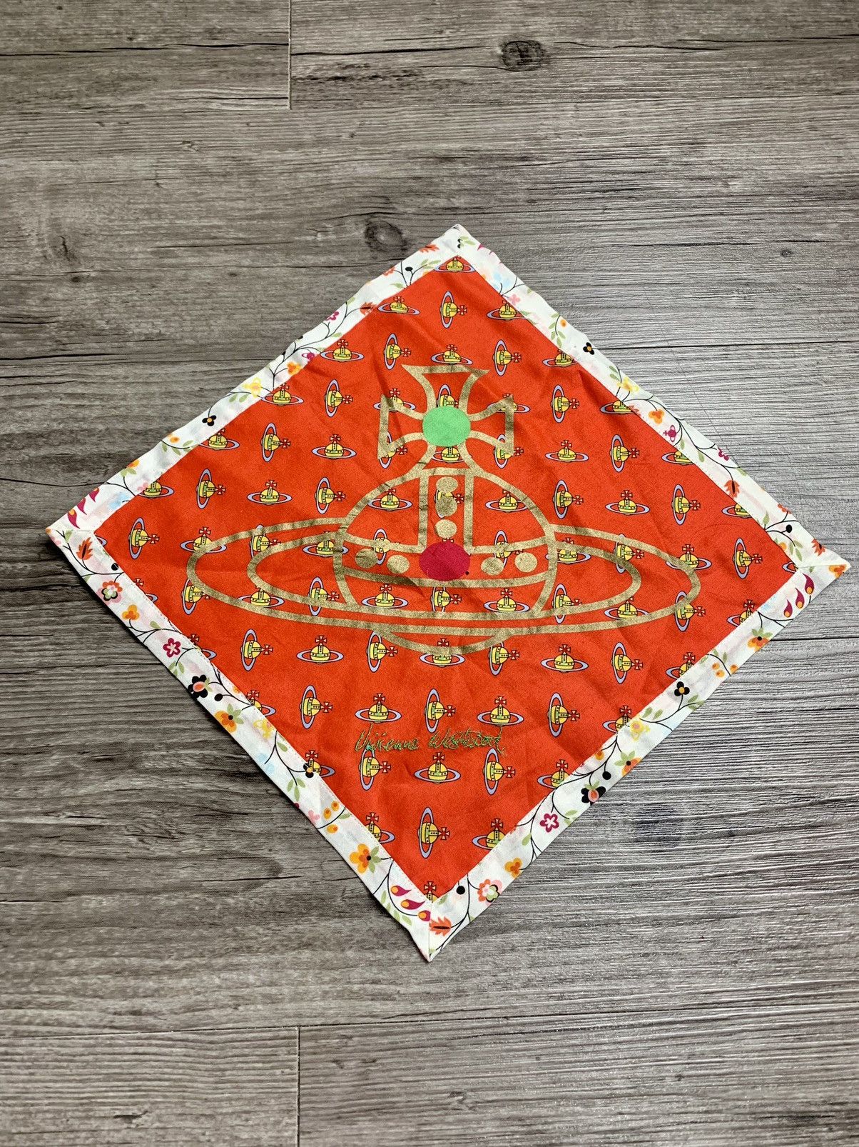 Vintage Vivienne Westwood Small Handkerchief Pocketsquares Size ONE SIZE - 1 Thumbnail