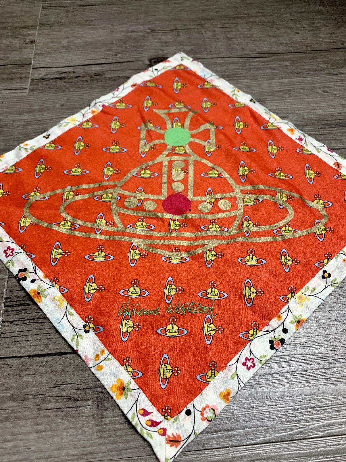 Vintage Vivienne Westwood Small Handkerchief Pocketsquares Size ONE SIZE - 2 Thumbnail