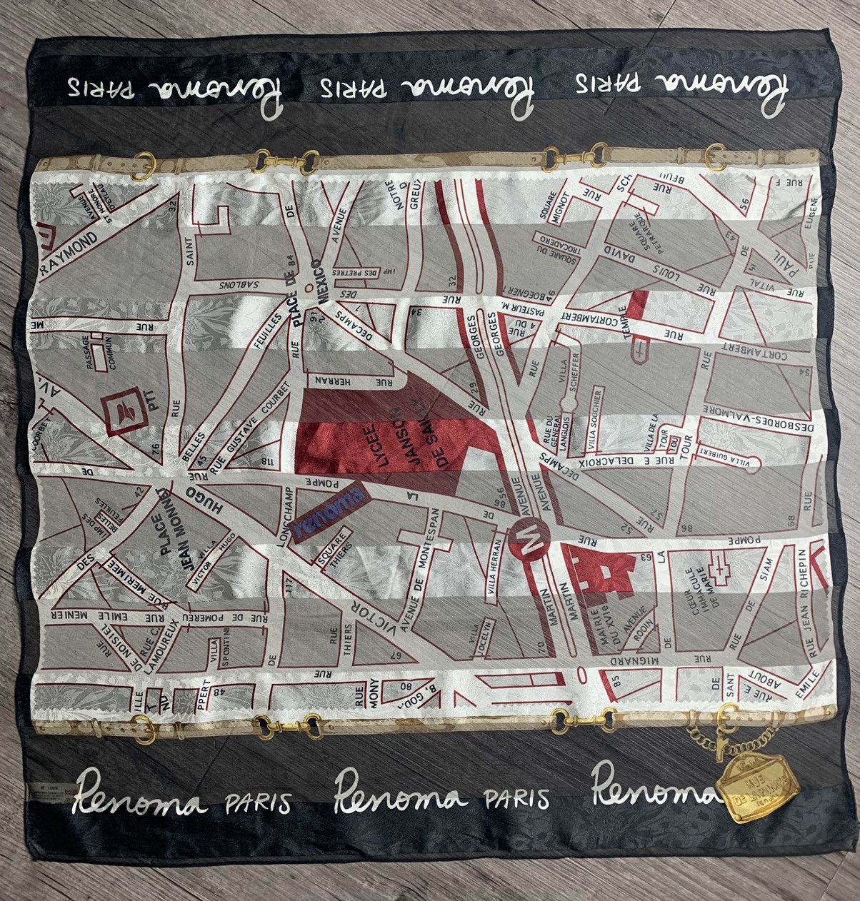 Renoma Renoma Handkerchief Neckerchief Bandana Scarf Size ONE SIZE - 3 Thumbnail