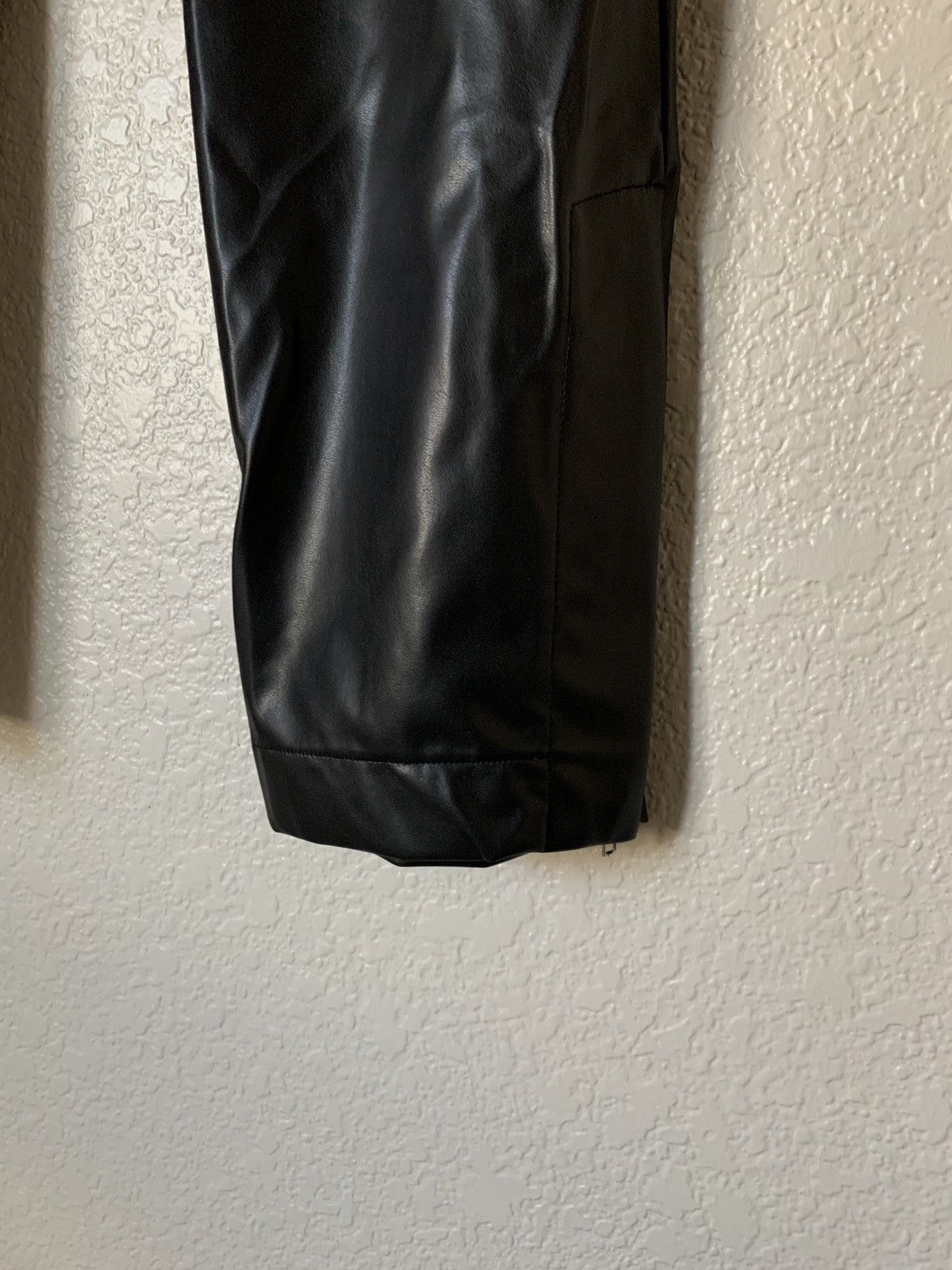 Song For The Mute Faux Leather Flare Pants Size US 29 - 6 Thumbnail
