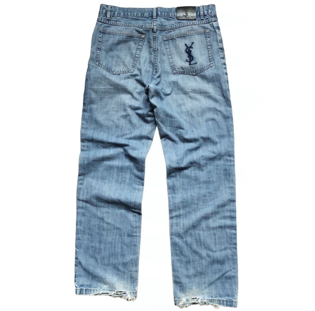 Yves Saint Laurent Rive Gauche Blue Denim (34) main image 0