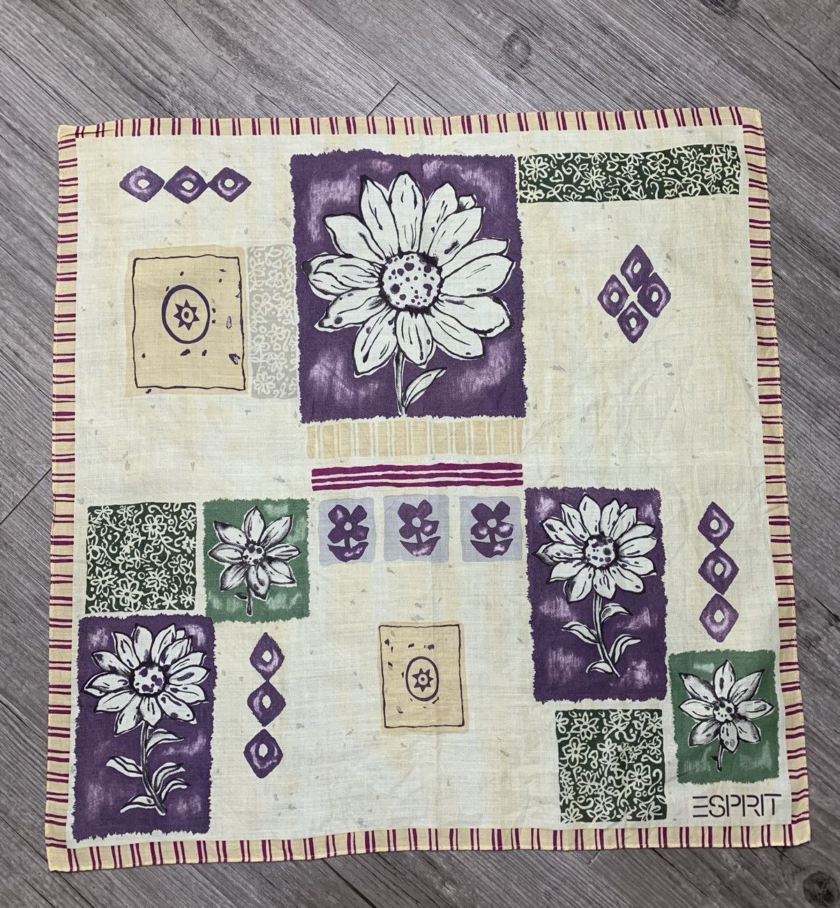 Esprit Vintage Esprit Handkerchief Bandana Neckerchief Size ONE SIZE - 2 Thumbnail