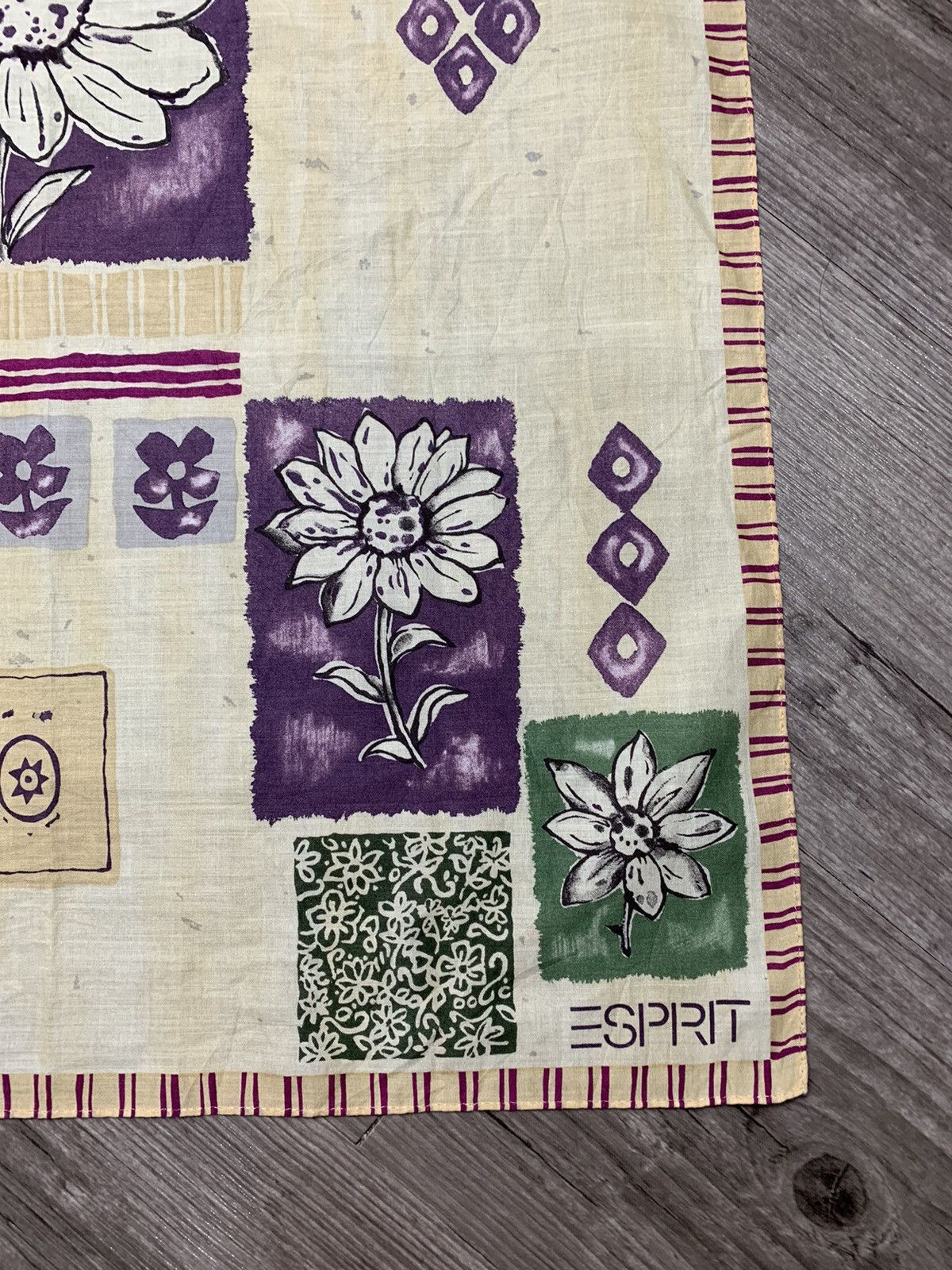 Esprit Vintage Esprit Handkerchief Bandana Neckerchief Size ONE SIZE - 3 Thumbnail