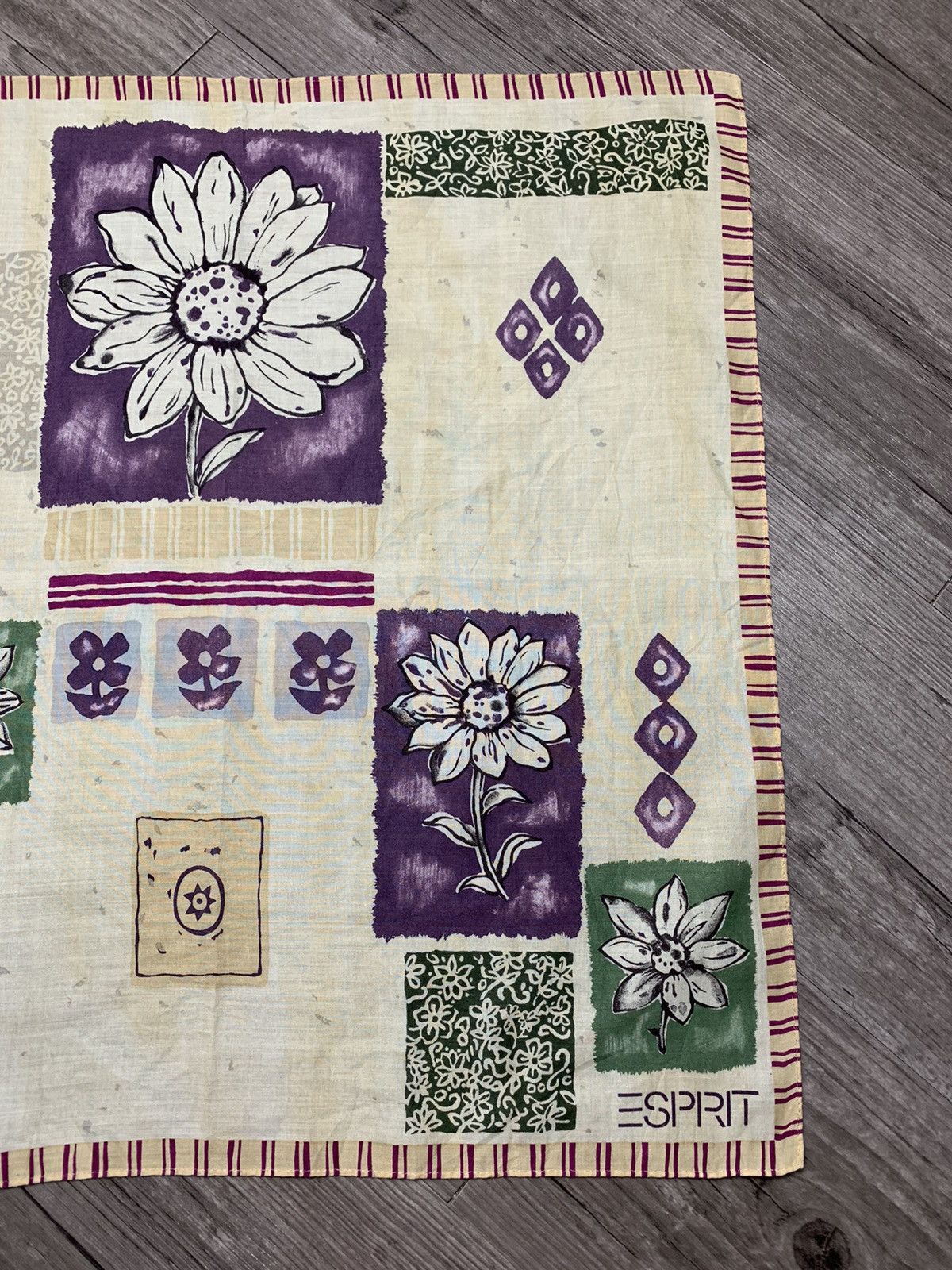 Esprit Vintage Esprit Handkerchief Bandana Neckerchief Size ONE SIZE - 4 Thumbnail