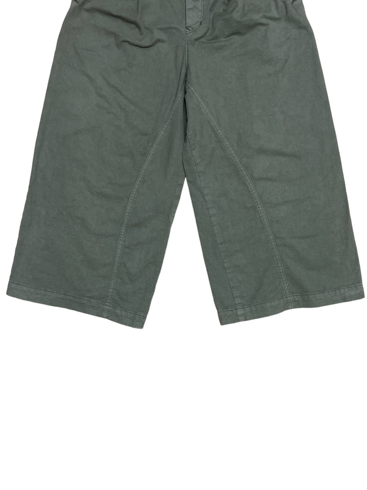 Issey Miyake × Vintage × Zucca Japan 90s Designer Zucca Wild Leg Cropped Pant Size US 27 - 3 Thumbnail