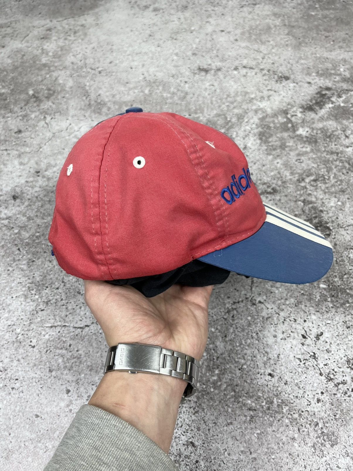 Adidas × Vintage Adidas Bayern Vintage 90s 3 Stripes Cap Size ONE SIZE - 5 Thumbnail