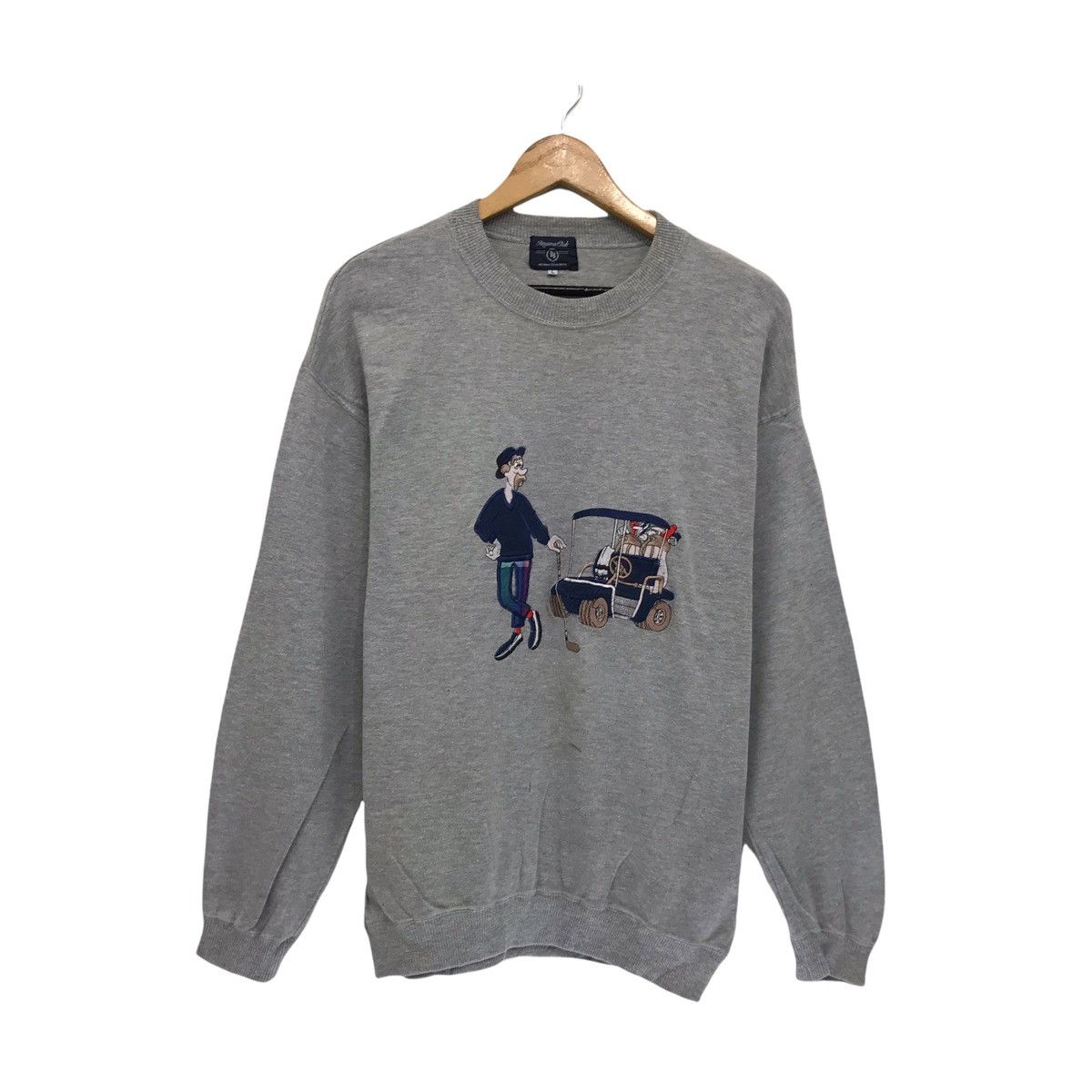 Japanese Aoyoma Club Graphic Design Sweatshirt