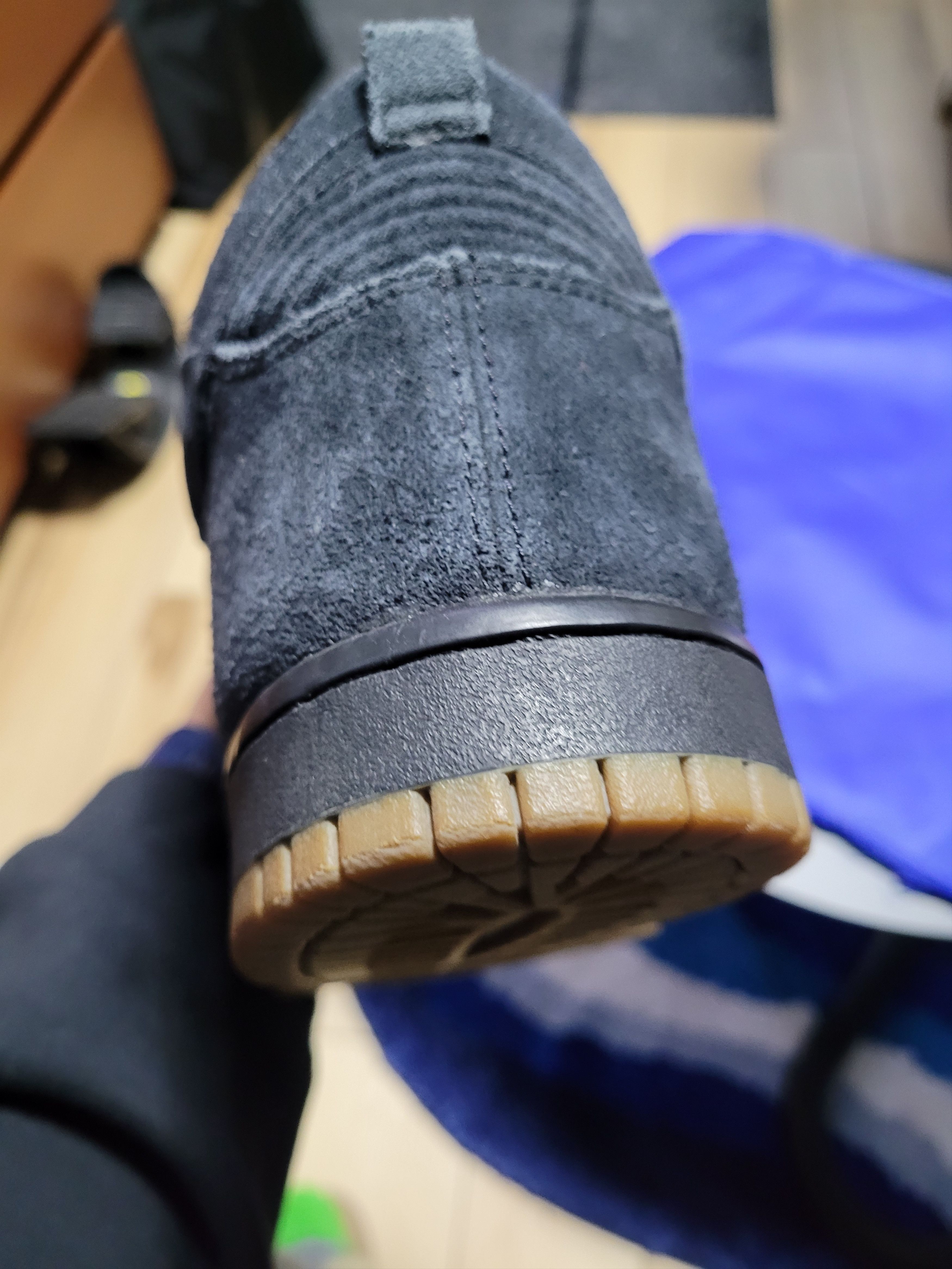 A.P.C. × Nike Nike dunk high APC black suede size 8.5 M 2012 Size US 8.5 / EU 41-42 - 13 Thumbnail