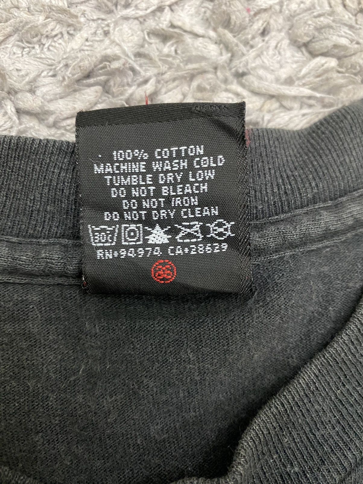Stussy Stussy Old Skool Flavour International Stussy Tribe Blacktee Size US M / EU 48-50 / 2 - 6 Thumbnail
